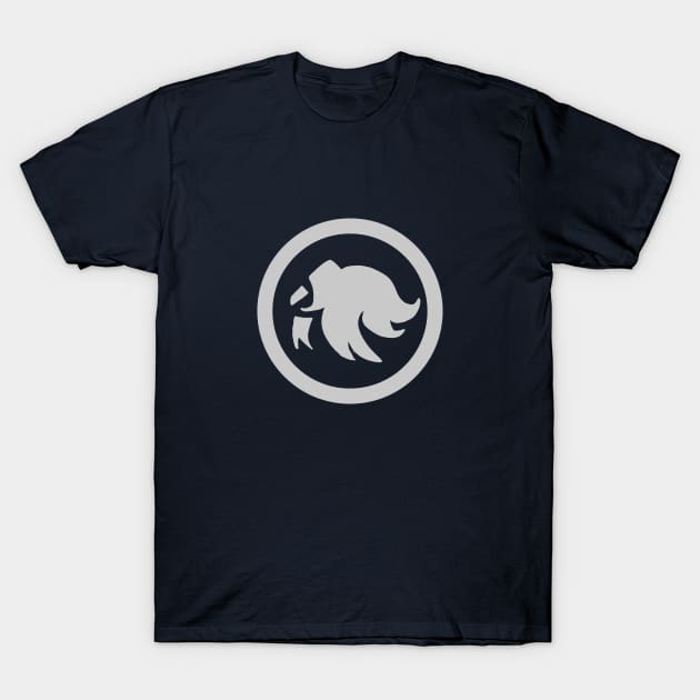 Silver Saint Faction Emblem T-Shirt by BlueStarWish's Trove of Merch